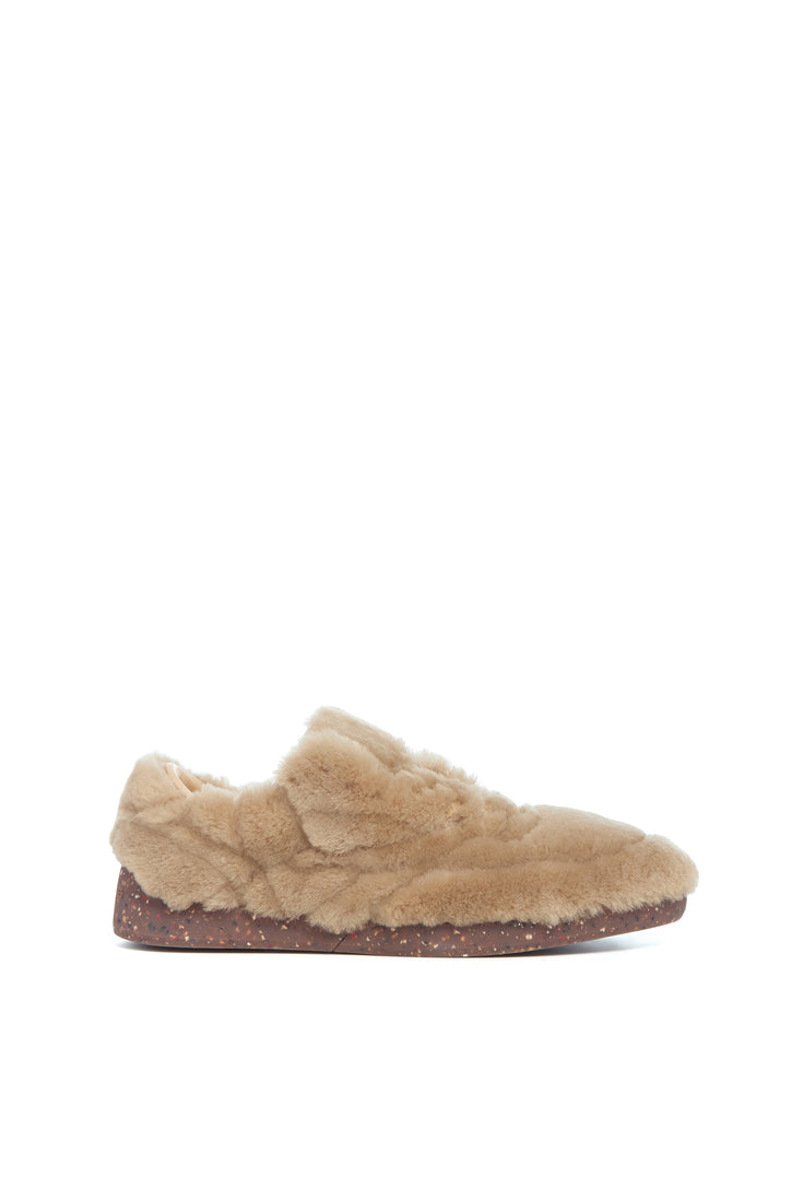 Ohio Slip-on Sneaker in Champagne Shearling