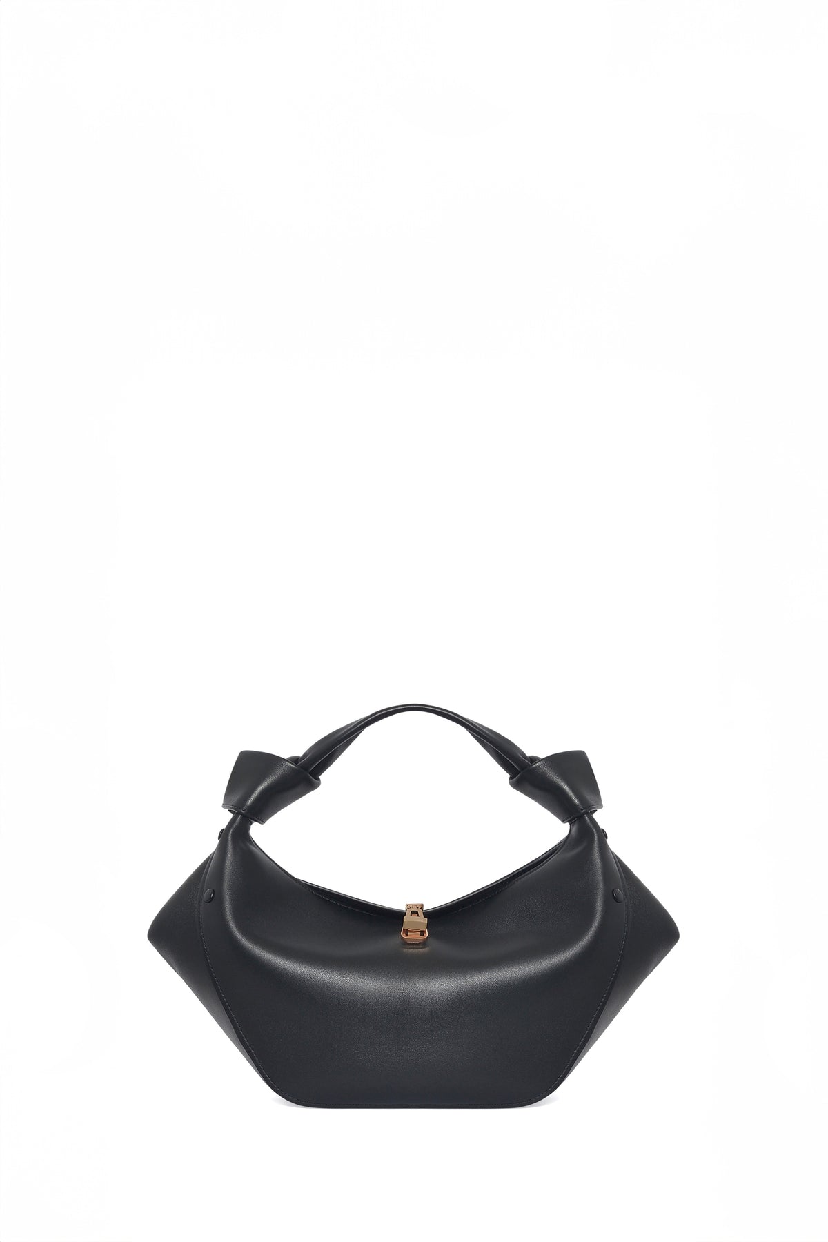Mini Antonia Bag in Black Nappa Leather