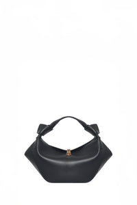 Mini Antonia Bag in Black Nappa Leather