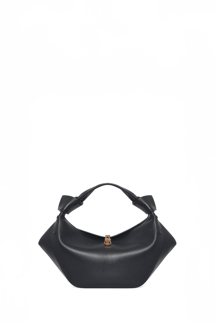 Mini Antonia Bag in Black Nappa Leather