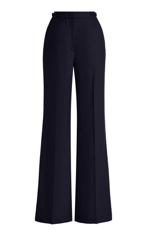 Vesta Flare Pant in Dark Navy Sportswear Wool