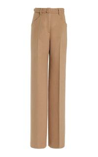Norman Pant in Camel Cashmere