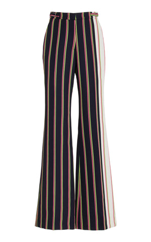 Jones Pant in Multi Striped Wool