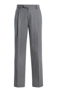Arthur Pant in Smoke Wool Cashmere Flannel