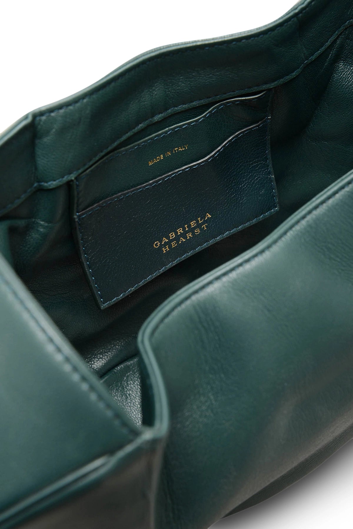 Nina Bag in Green Nappa Leather