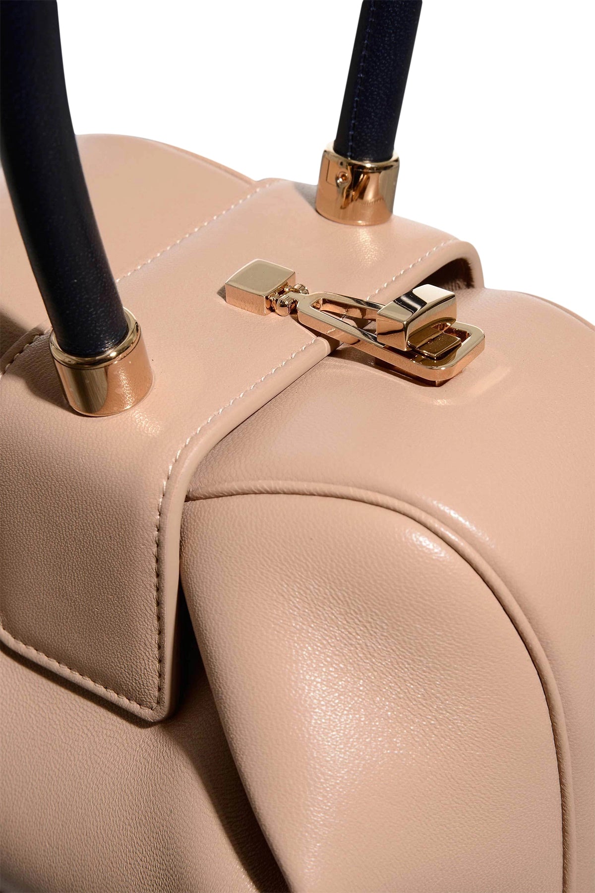 Gabriela Hearst Nina Leather Top-Handle Bag, Black, Women's
