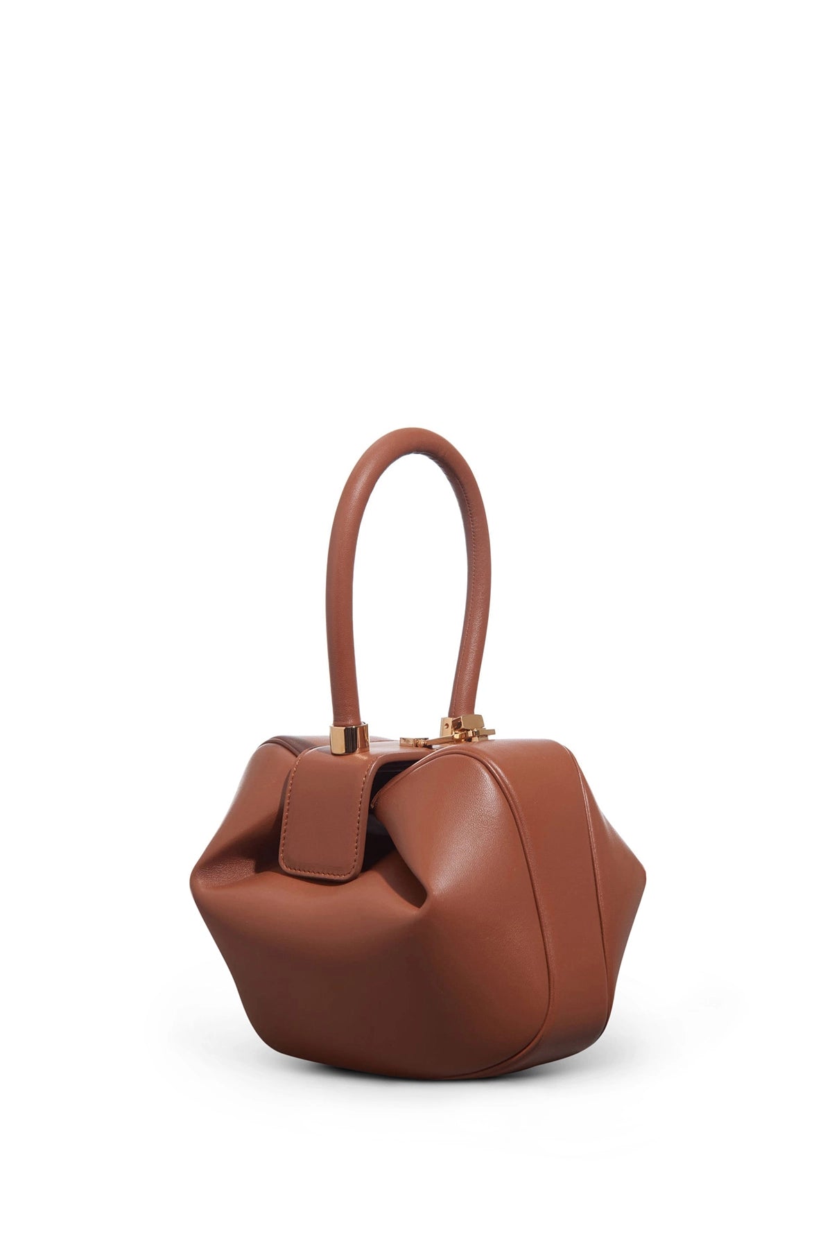 Demi Bag in Cognac Nappa Leather Gabriela Hearst