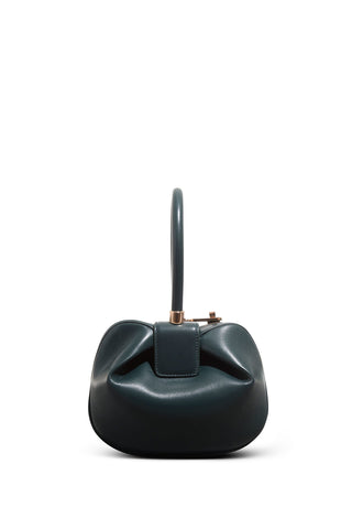 Demi Bag in Green Nappa Leather