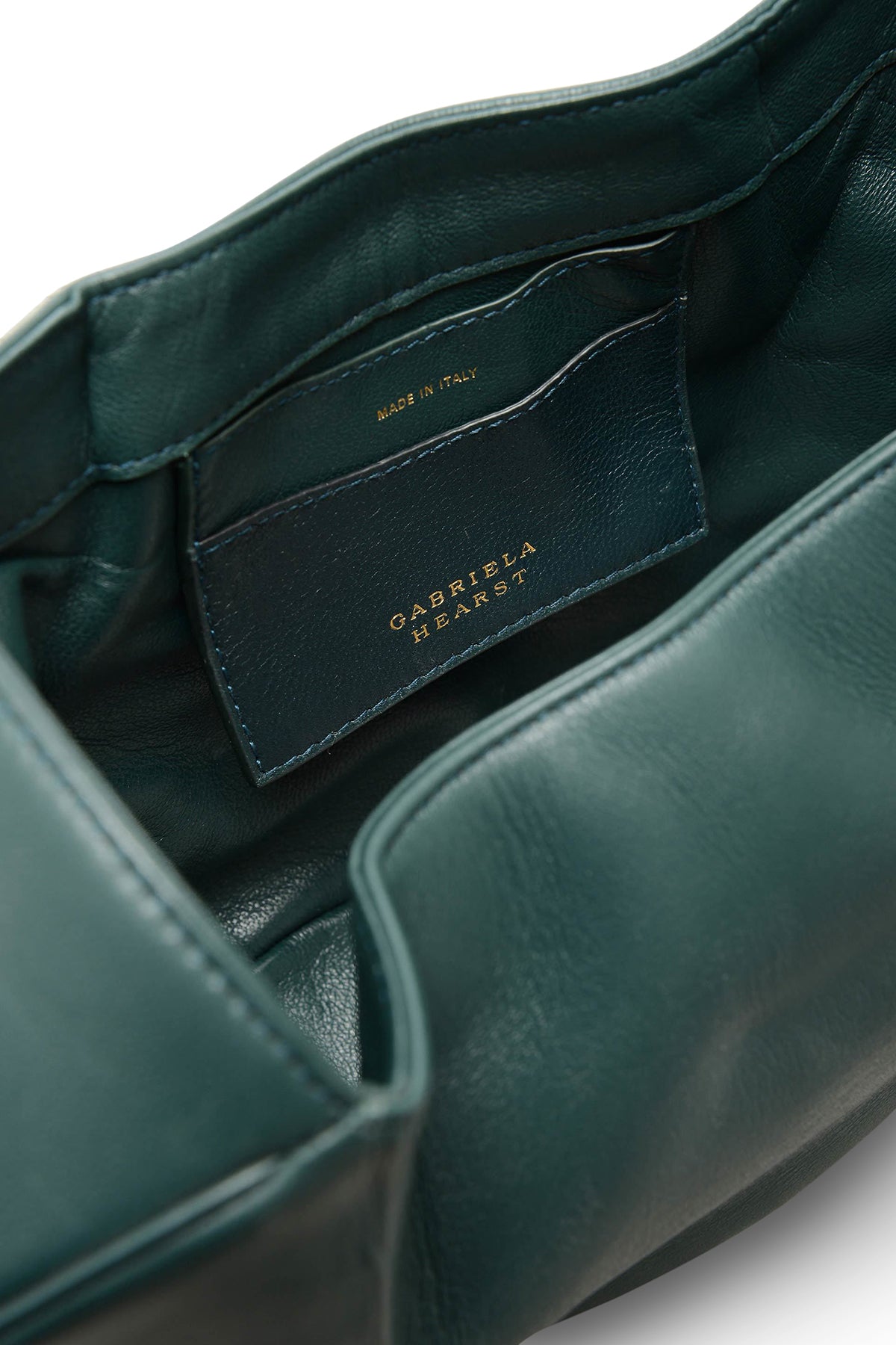 Demi Bag in Green Nappa Leather