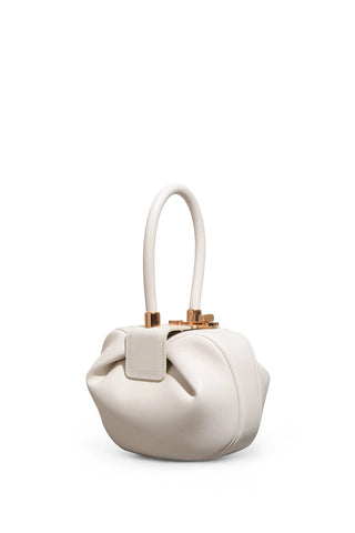 Demi Bag in Ivory Nappa Leather