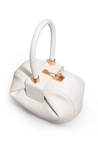 Demi Bag in Ivory Nappa Leather