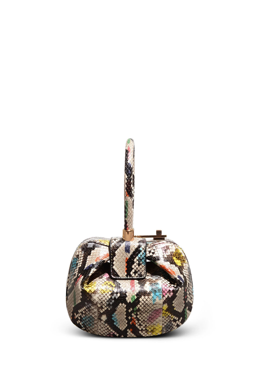 Multicolor snakeskin bag hotsell