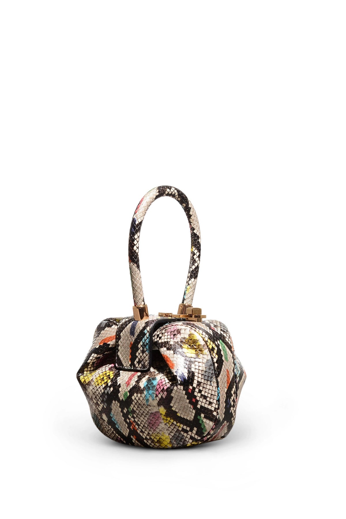 Gabriela Hearst Demi Snakeskin Handbag
