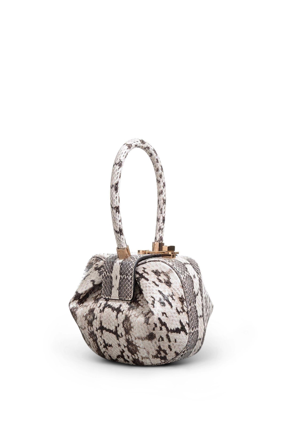 Demi Bag in Black & Ivory Snakeskin – Gabriela Hearst