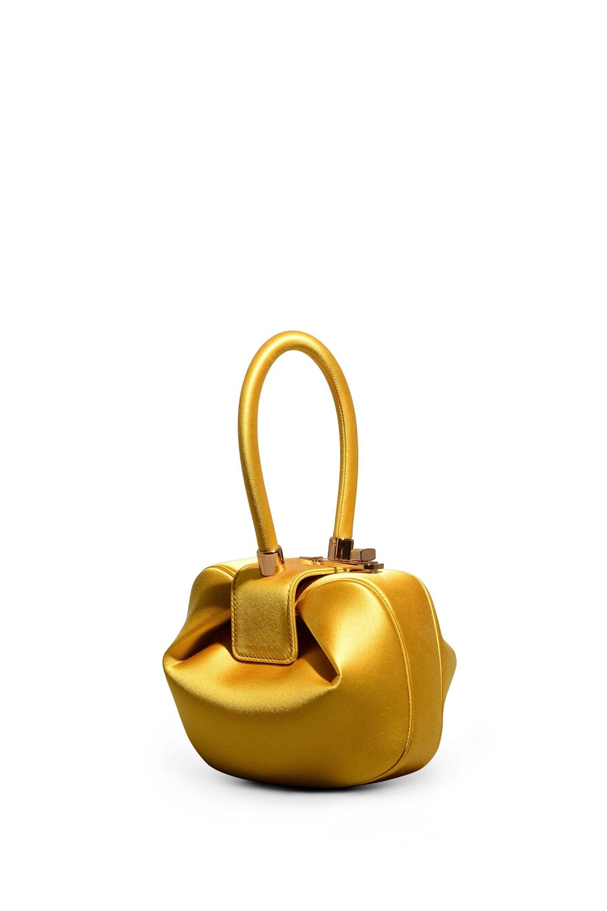 Demi Bag in Amber Satin Gabriela Hearst