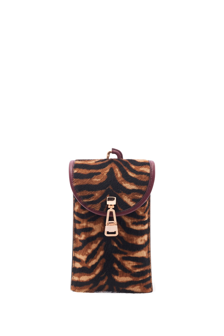 Sunglasses Pouch in Multi Leather