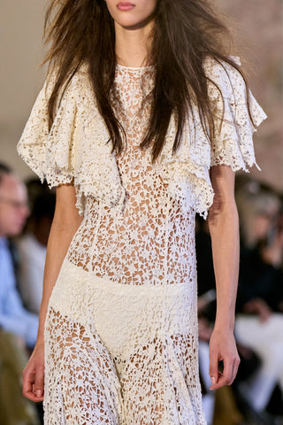 Aris Knit Short in Ivory Merino Wool