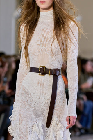 Marlene Belt in Chocolate Leather