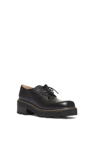 Tera Brogue in Black Leather