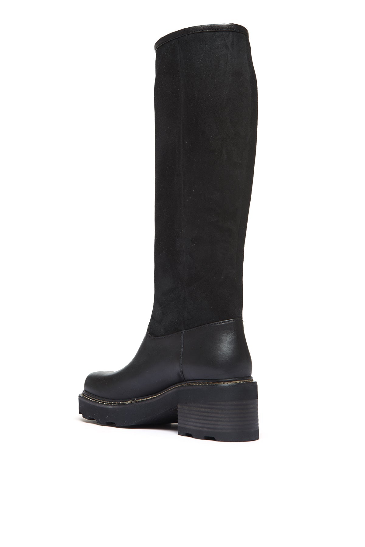 Vylos Boot in Black Leather