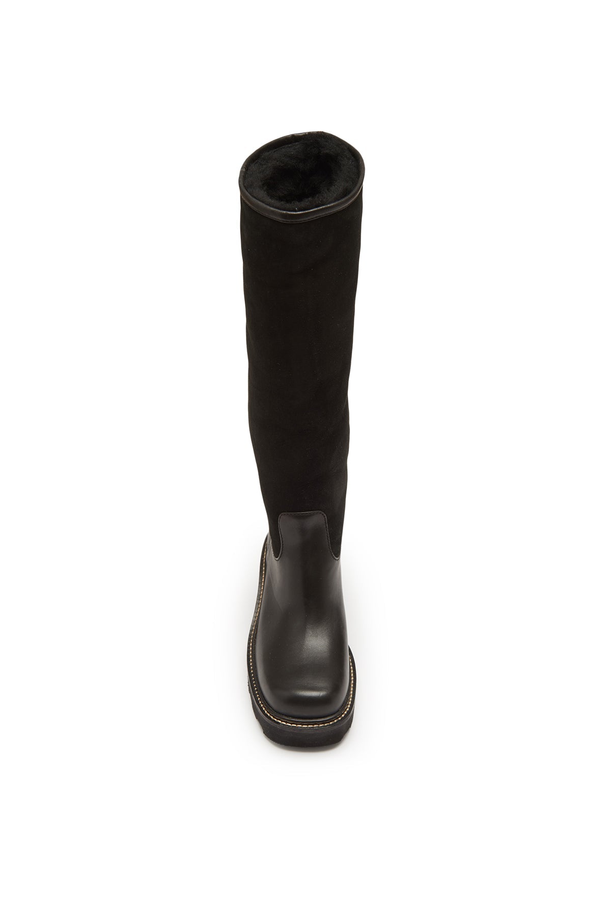 Vylos Boot in Black Leather