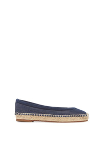 Chariot Espadrille in Recycled Cotton Linen Denim