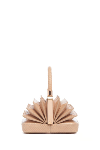 Nude Snakeskin Diana Bag Extended Handle - Back View | Gabriela Hearst