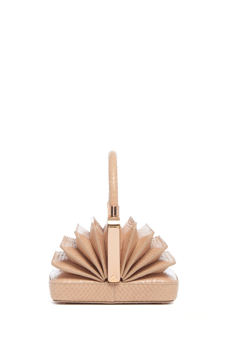 Diana Bag in Nude Snakeskin
