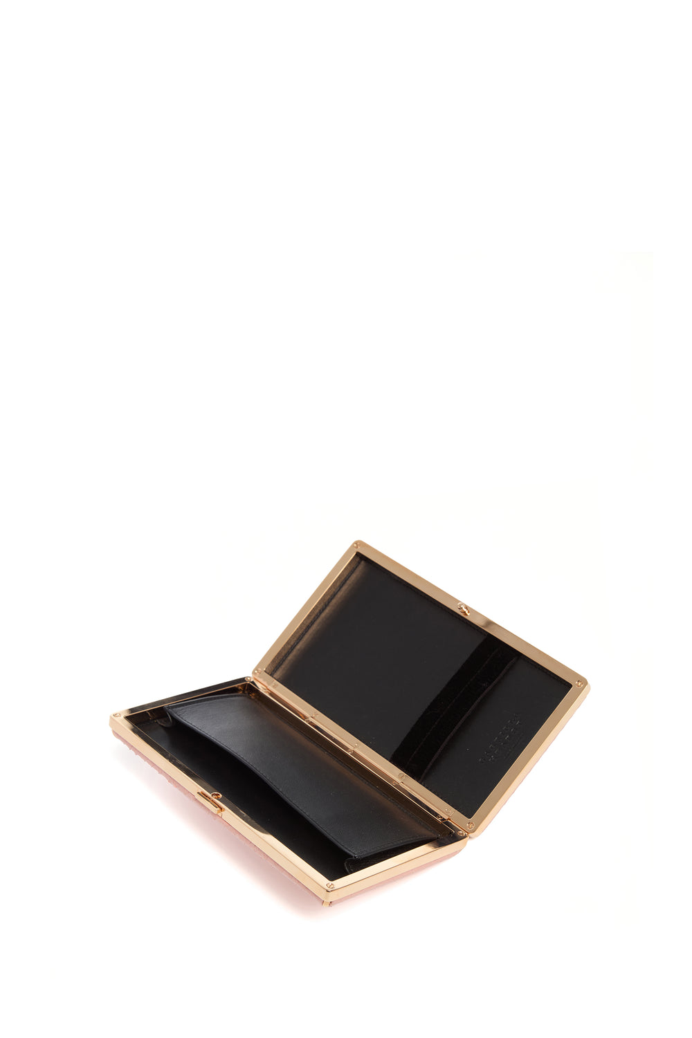 Callas Clutch in Pink Snakeskin