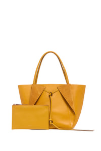 Marija Tote Bag in Golden Birch Nappa Leather