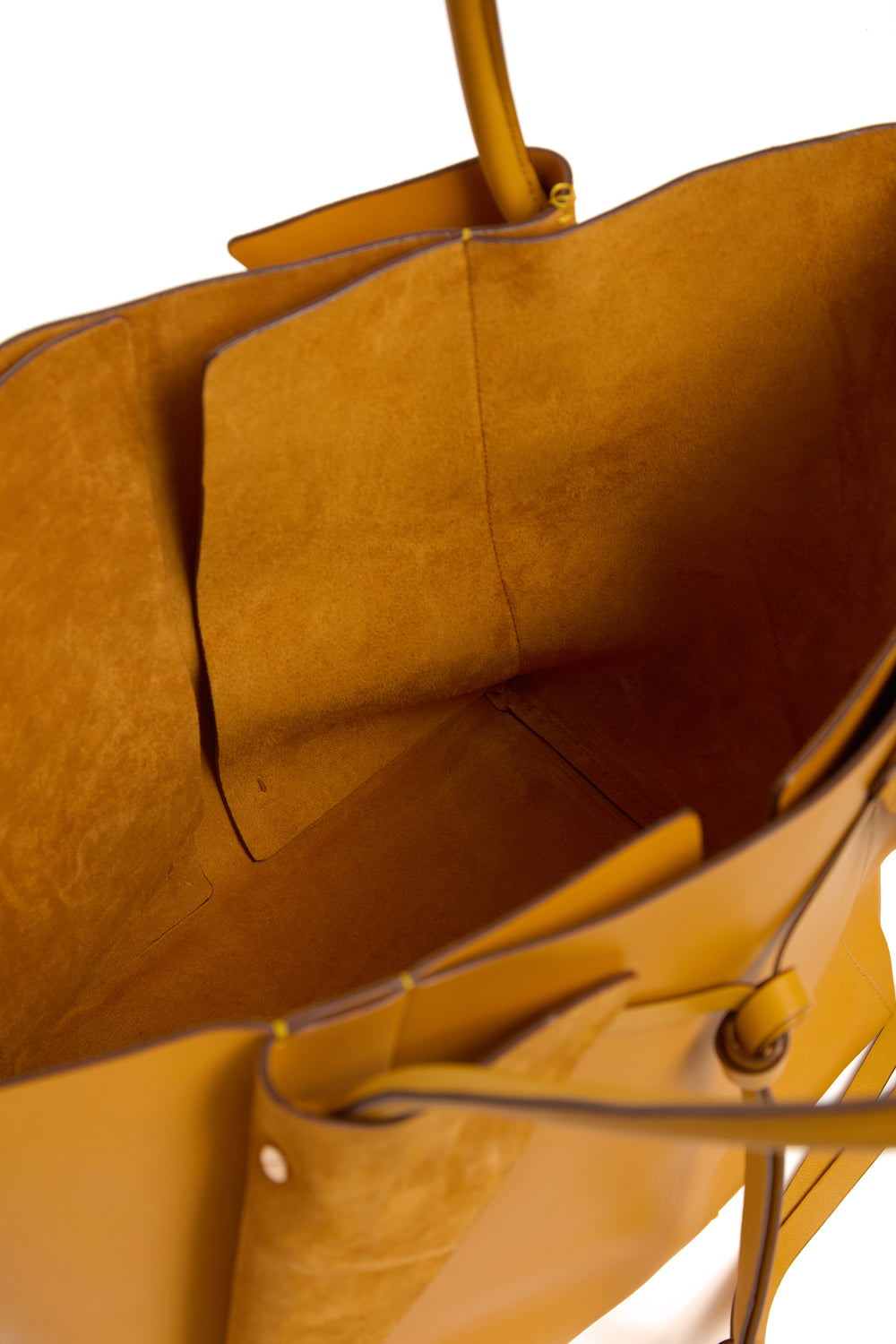 Marija Tote Bag in Golden Birch Nappa Leather