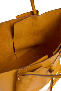 Marija Tote Bag in Golden Birch Nappa Leather