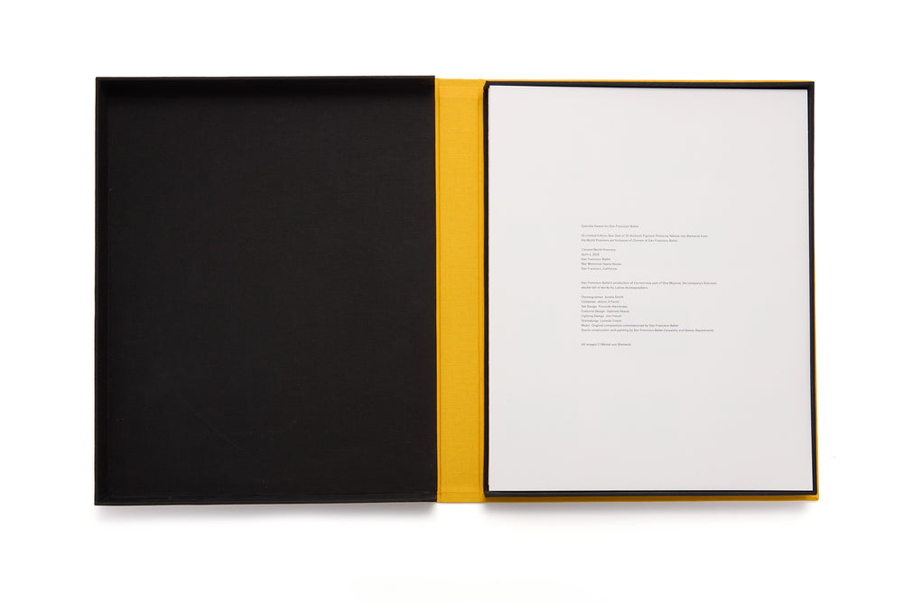 Limited-edition Box Set of Prints — Carmen at San Francisco Ballet in Yellow & Black
