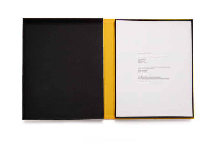 Limited-edition Box Set of Prints — Carmen at San Francisco Ballet in Yellow & Black