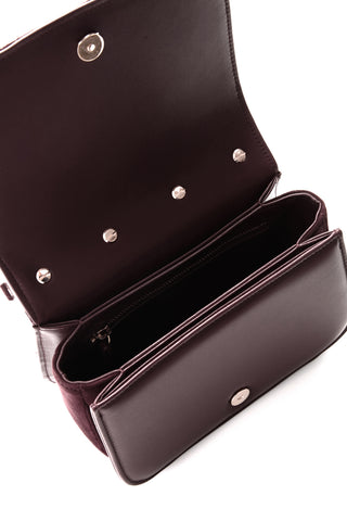 Bordeaux Dern Crossbody Bag - Interior Detail | Gabriela Hearst