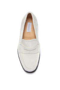 Pierre Loafer in Ivory Pony Hair