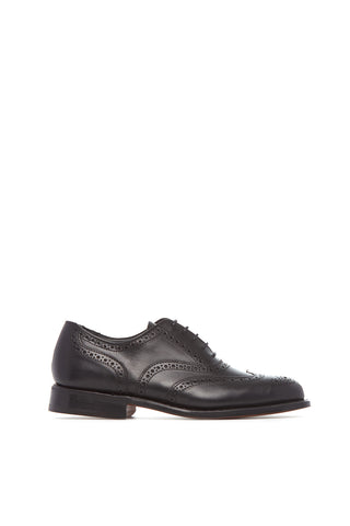 Wincap Oxford Shoe in Black Leather