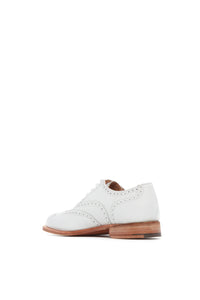 Wincap Oxford Shoe in White Leather