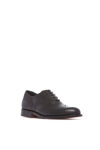 Wincap Oxford Shoe in Black Leather