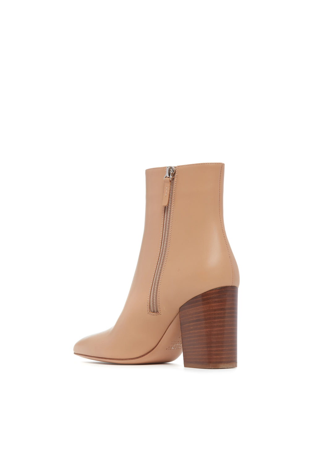 Rio Ankle Boot in Dark Camel Leather
