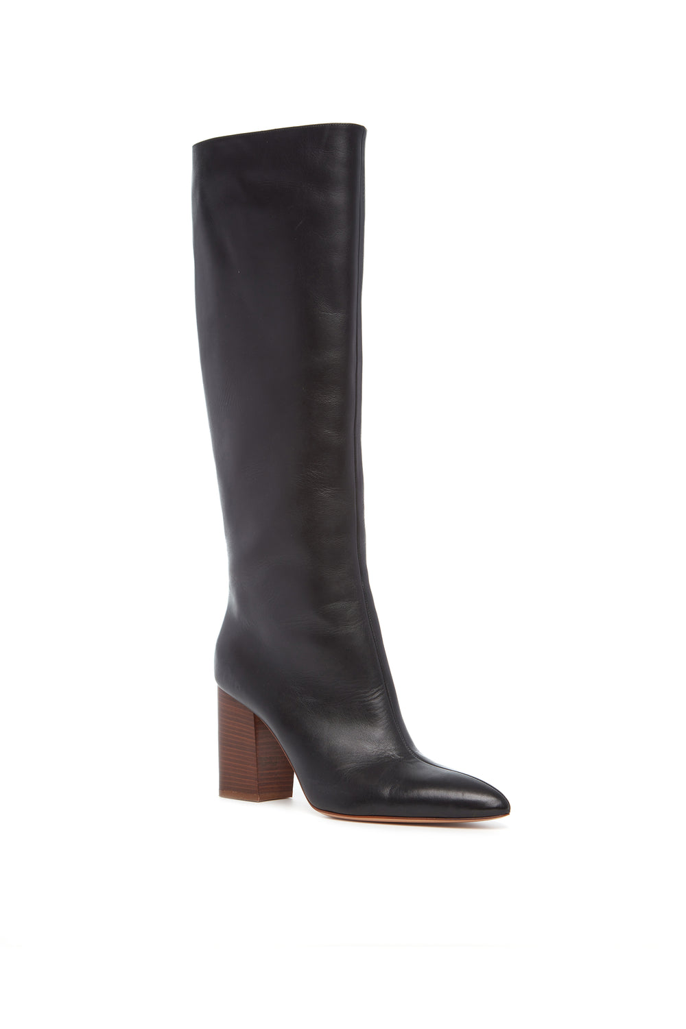 Sascha Knee High Boot in Black Leather – Gabriela Hearst