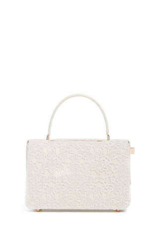 Carrington Bag in Ivory Cashmere Lace