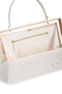 Carrington Bag in Ivory Cashmere Lace