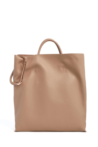 Eileen Tote Bag in Nude Leather