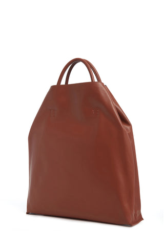 Eileen Tote Bag in Cognac Leather