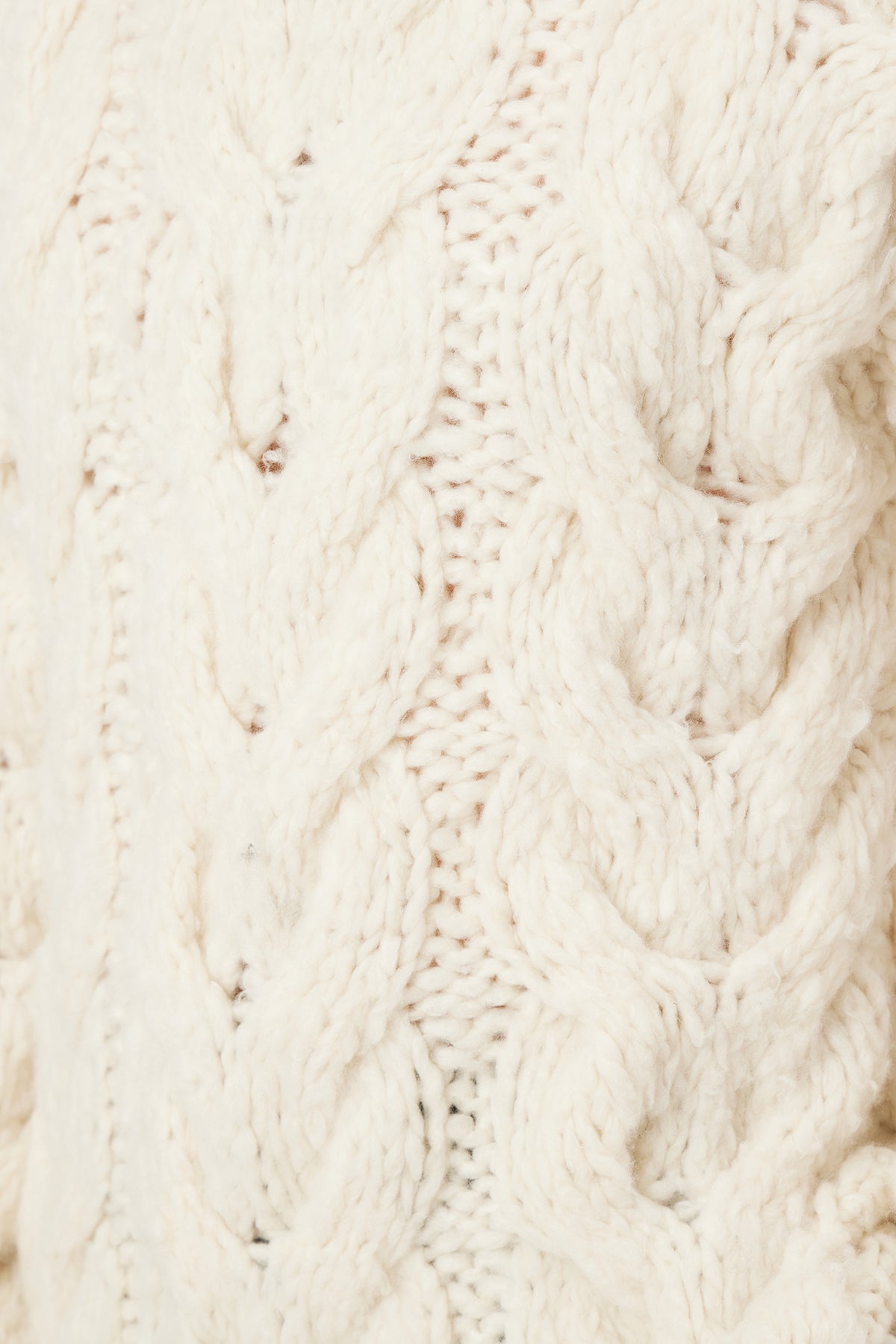 Ray Knit Sweater in Ivory Welfat Cashmere