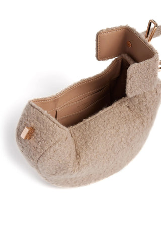 Camel Cashmere Boucle Demi Bag Interior Nappa Leather Lining | Gabriela Hearst