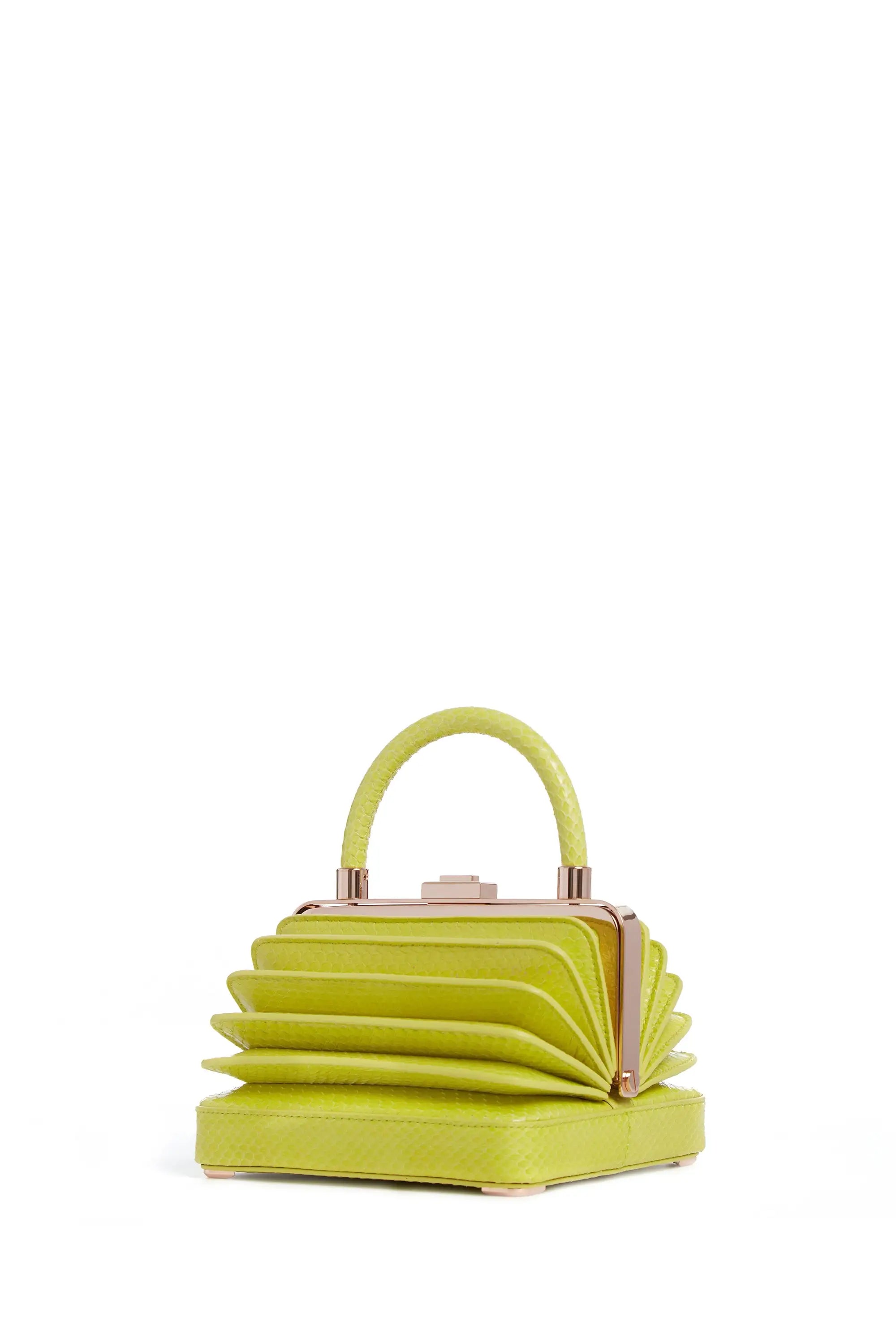 Small Diana Bag in Lime Adamite Snakeskin – Gabriela Hearst