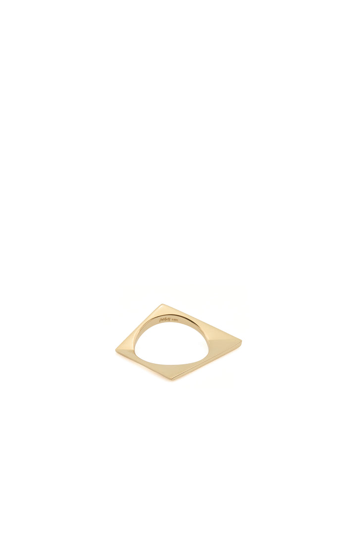 Timber Ring in 18K Yellow Gold
