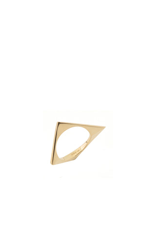 Timber Ring in 18K Yellow Gold